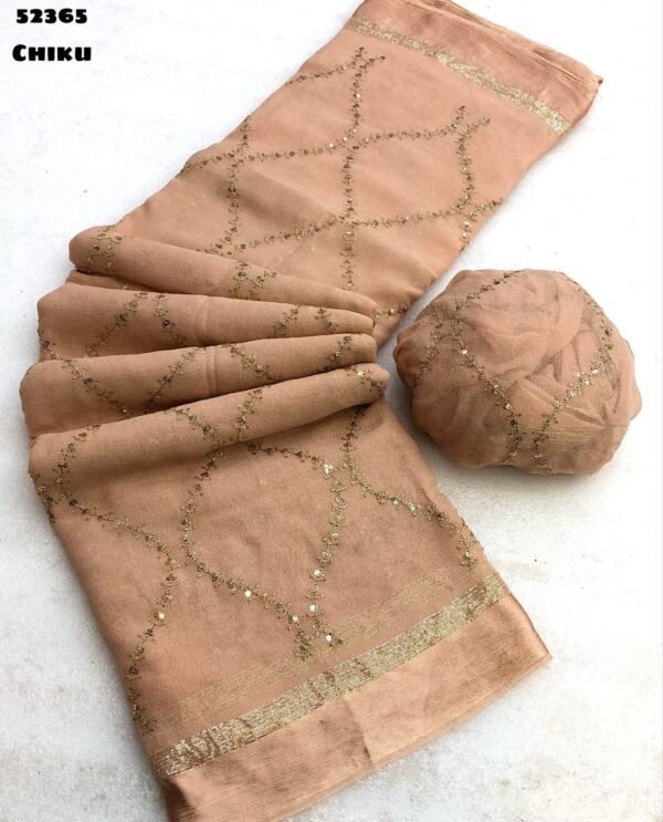 Viscose Georgette Sarees