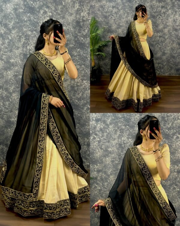 Golden Charm Lehenga