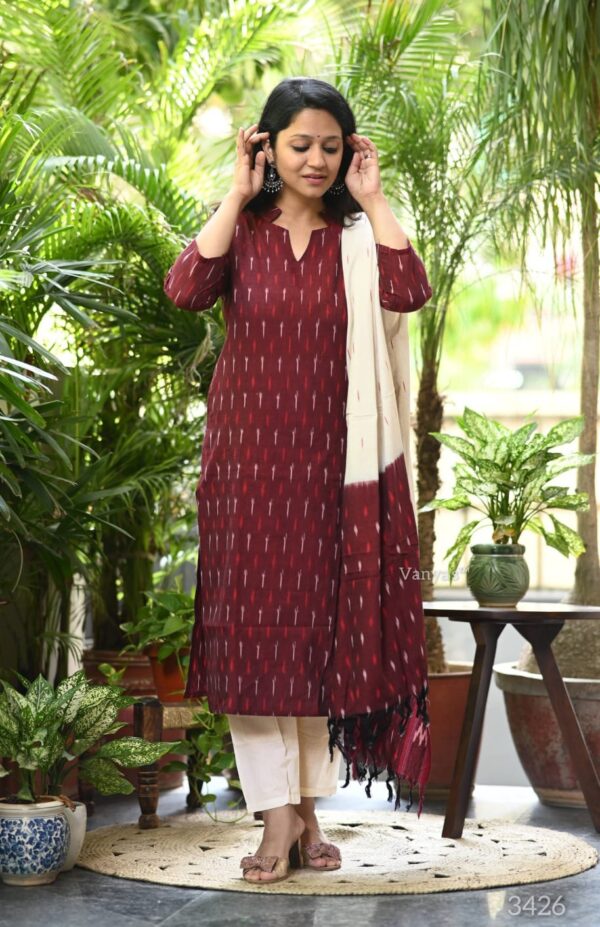 Handloom Ikkat Salwars 3426