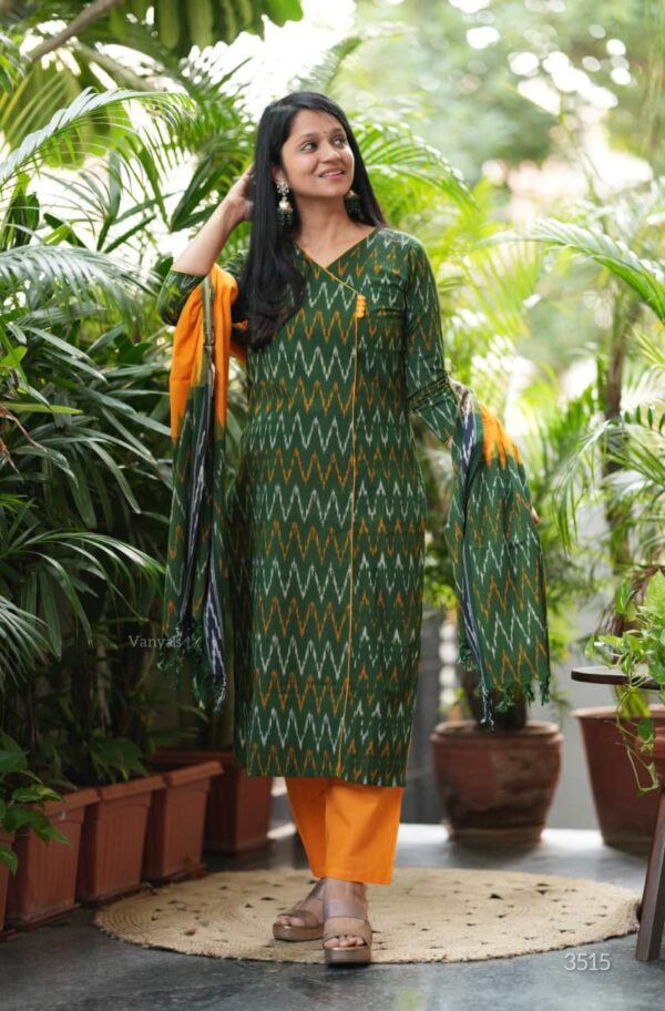 Handloom Ikkat Salwars 3515