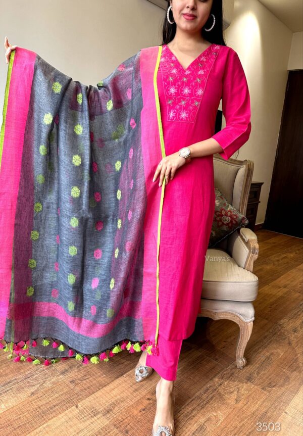 Handloom Khadi Cotton Salwars 3503