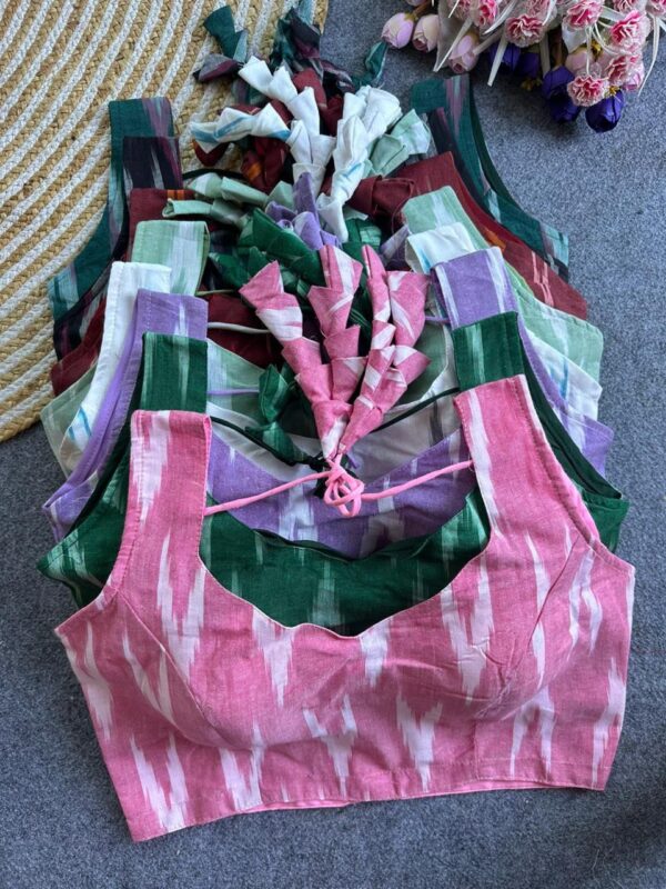 Ikkat Readymade Blouses-10