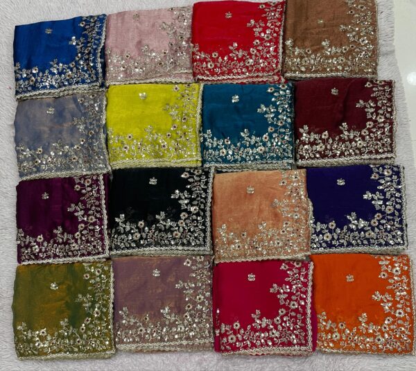Farina- Fendi Chiffon Sarees