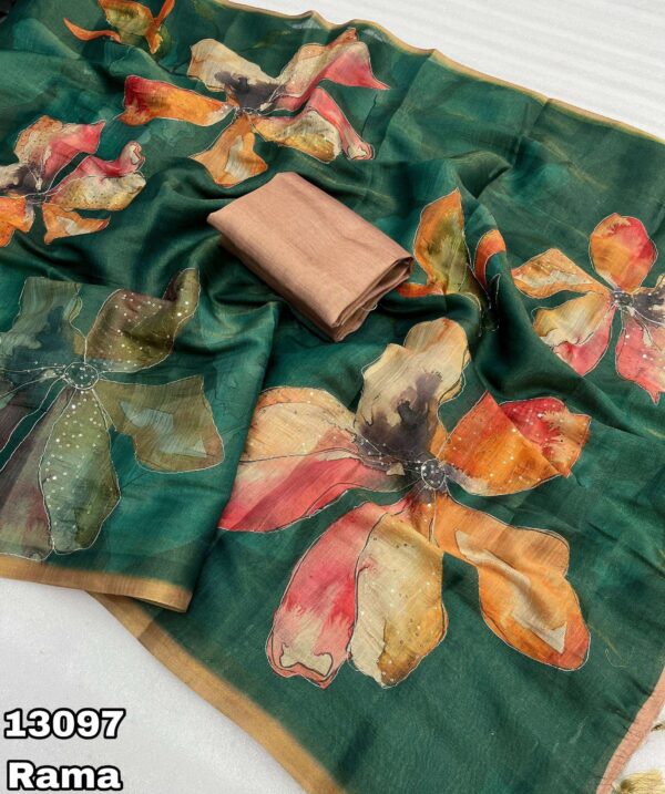 KL13097 - Tissue Silk Sarees