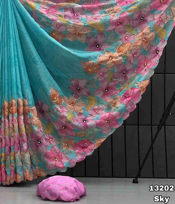 KL13202 - Tabby Organza Saree