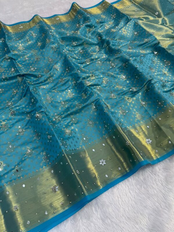 Trisha Inspired Banarasi Kattan Silk Saree
