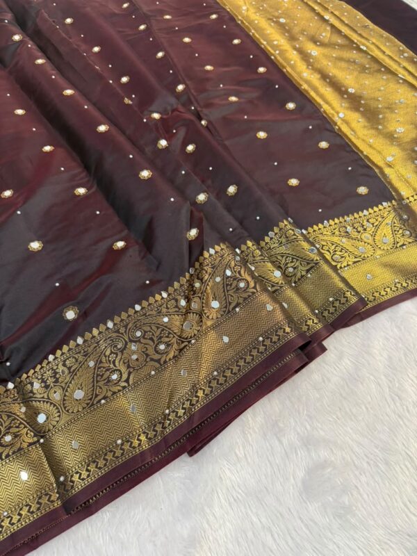 Brown Saree