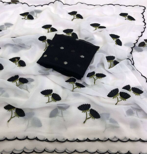 KL13235 - Bud Georgette Sarees
