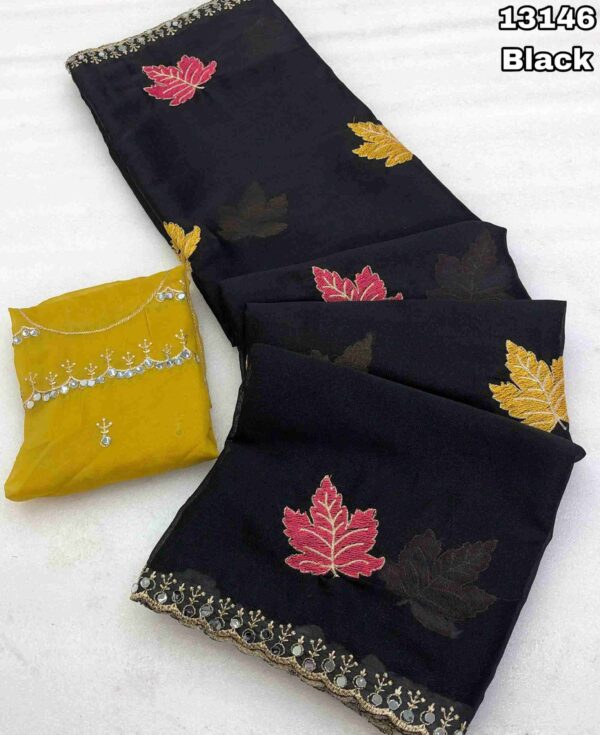 KL13146- Maple Leaf Sarees