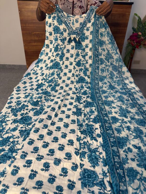 Anarkali With Dupatta