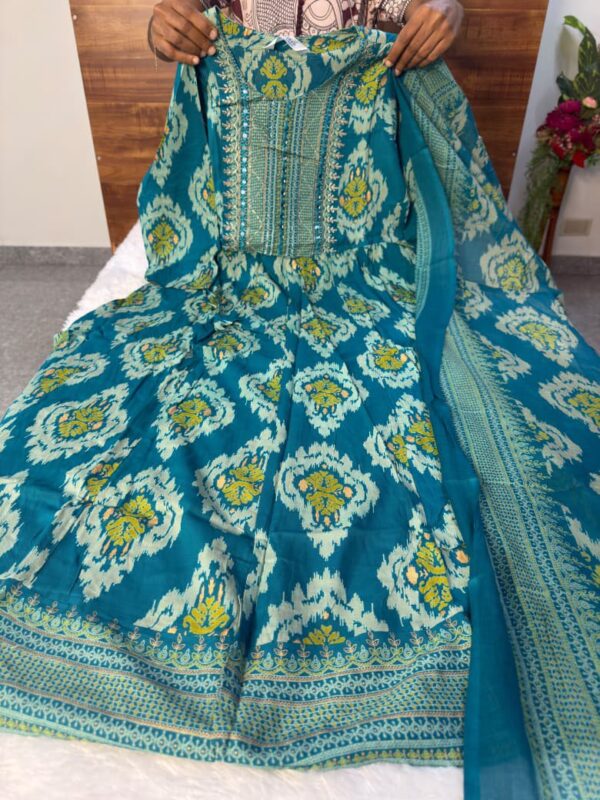 Anarkali With Dupatta