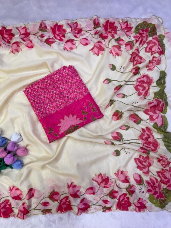 Lotus Saree